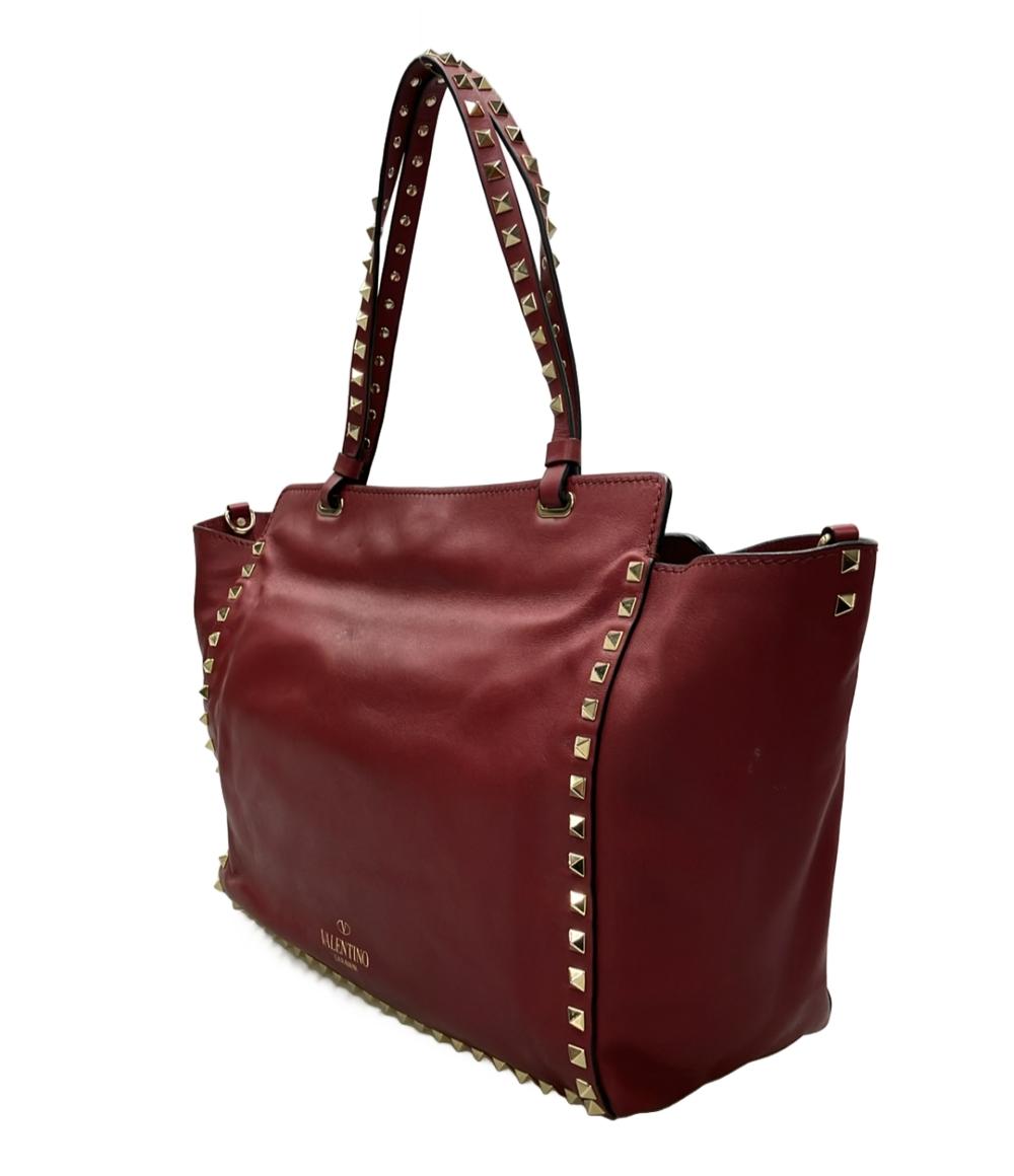 ヴァレンティノ 2WAY トートバッグ ショルダーバッグ 肩掛け ガラヴァーニ ロックスタッズ レディース VALENTINO