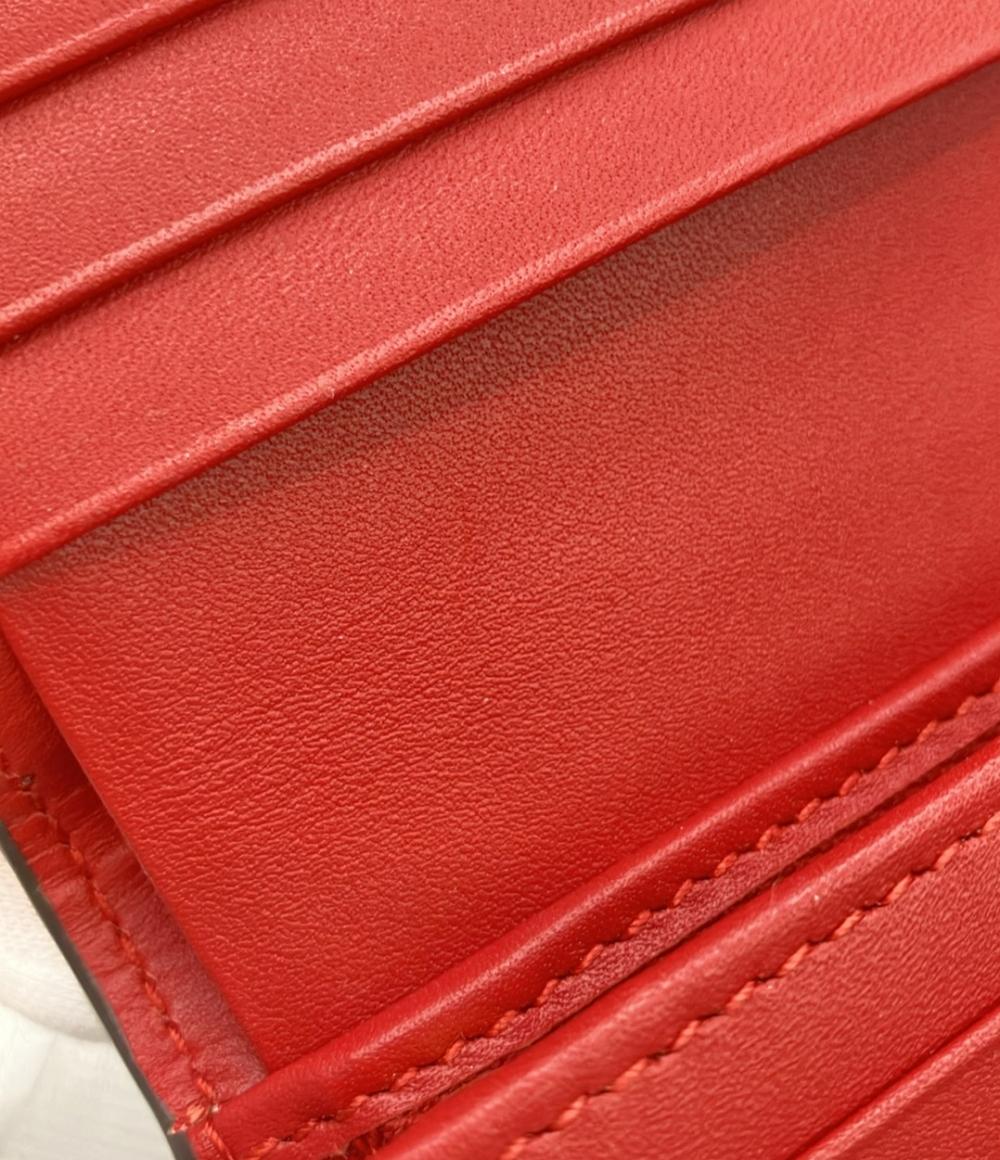 美品 GUCCI 二つ折り財布 GGブルームス 546372 0416 レディース グッチ