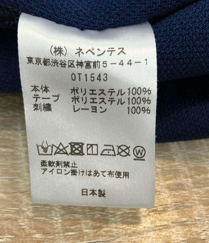 美品 Needles トラックパンツ パープル ネイビー 0T1543 メンズ SIZE L ニードルズ