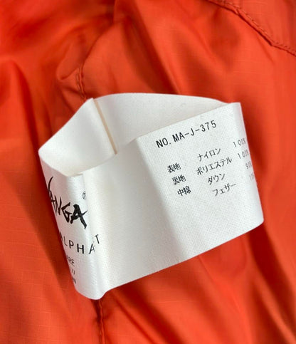 MANUAL ALPHABET NANGA ダウンジャケット フード付き EXPLORER DOWN JACKET MA-J-375 メンズ SIZE 2 (M) マニュアルアルファベット ナンガ