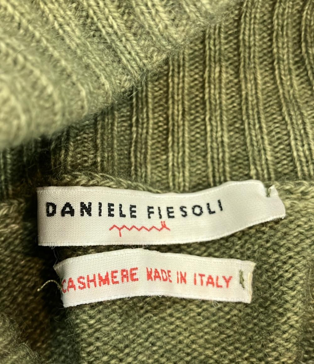 DANIELE FIESOLI 長袖ニット タートルネック カシミヤ メンズ SIZE S ダニエルフィエゾーリ