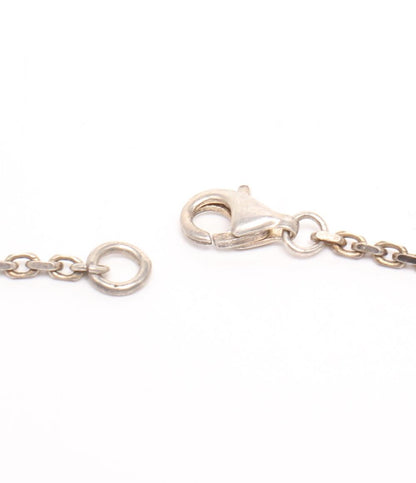 PATRICK COX ネックレス K10 SV925 プレート ロゴ メンズ パトリックコックス