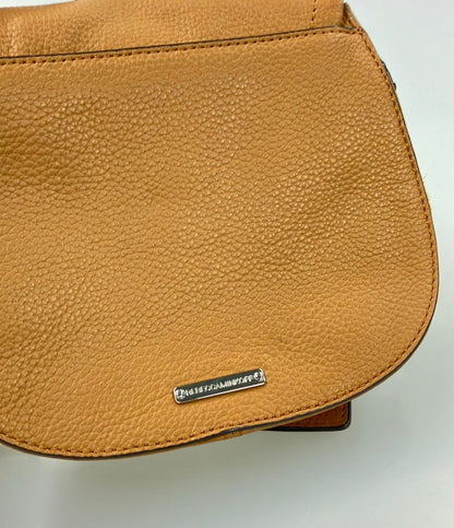 レベッカミンコフ レザーフラップミニショルダーバッグ 斜め掛け レディース Rebecca Minkoff