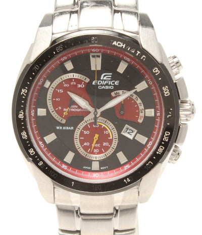 CASIO 腕時計 エディフィス EDIFICE クオーツ ブラック EF-521DJ メンズ カシオ