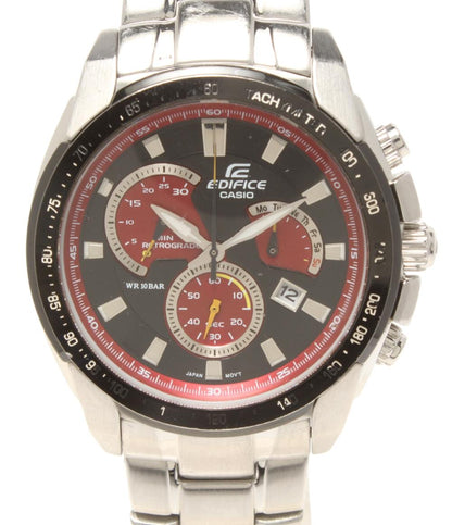 CASIO 腕時計 エディフィス EDIFICE クオーツ ブラック EF-521DJ メンズ カシオ
