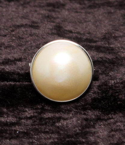 美品 リング 指輪 SV925 マベパール 15mm レディース SIZE 13号