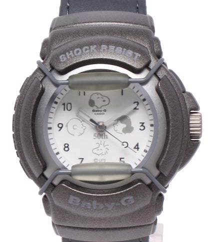 CASIO 腕時計 スヌーピー ベビージー Baby-G クオーツ ホワイト BG-20 レディース カシオ