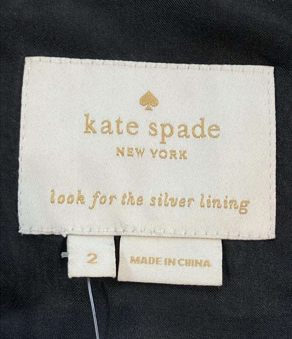 Kate Spade Newyork ノースリーブ ビジューリボンワンピース レディース SIZE 2 ケイトスペード ニューヨーク