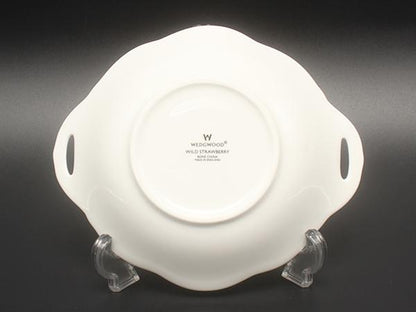 美品 ウエッジウッド ウィンザートレイ 皿 20cm ワイルドストロベリー WEDGWOOD