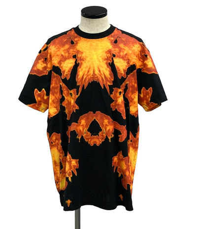 美品 ジバンシィ 半袖Tシャツ FLAME SHARK PRINT メンズ SIZE M (M) GIVENCHY