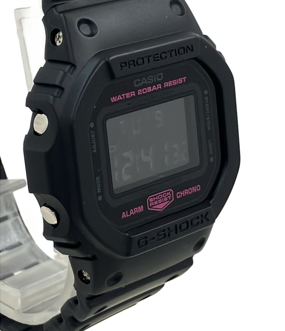 美品 CASIO 腕時計 G-SHOCK クオーツ DW-5600PK レディース メンズ カシオ