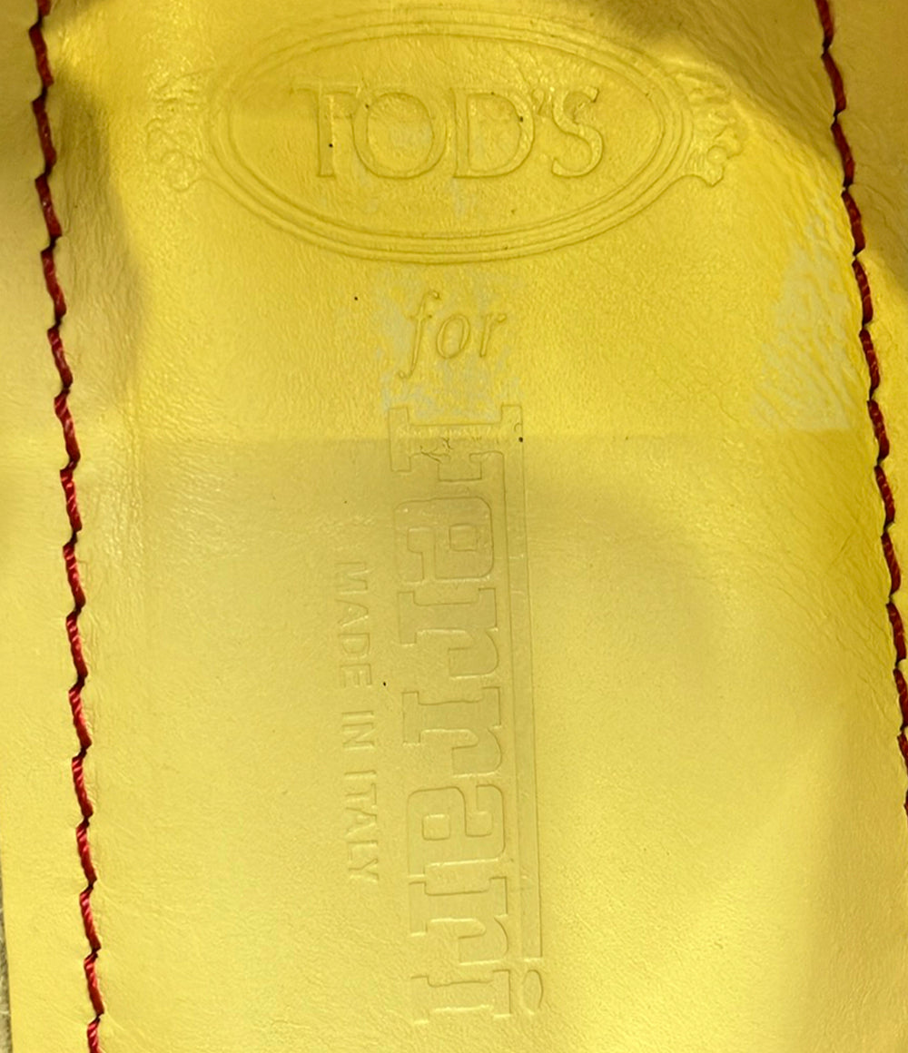 TOD’S Ferrari モカシン ドライビングシューズ レディース SIZE 5 1/2 トッズ フェラーリ