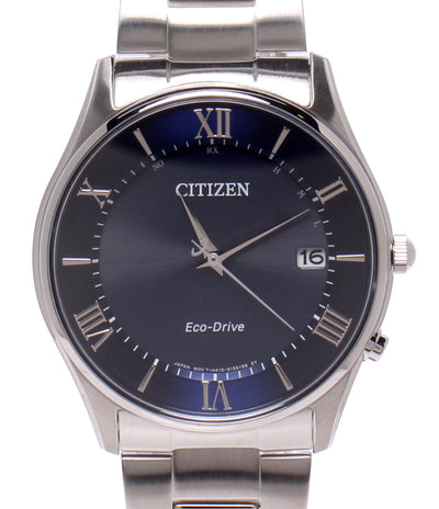 CITIZEN 腕時計 ソーラー電波 ブルー AS1060-54L メンズ シチズン