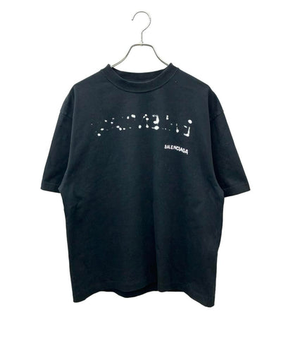 BALENCIAGA 半袖Tシャツ Hand Drawnロゴ  手書き風 Hand Drawn Balenciaga Large Fit T-Shirt 641655 TOVO5 メンズ SIZE XXS バレンシアガ