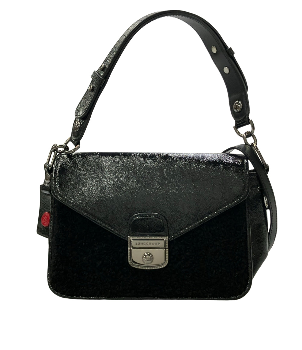 Longchamp 2way ショルダーバッグ 肩掛け 斜め掛け L1323HLB 001 レディース ロンシャン