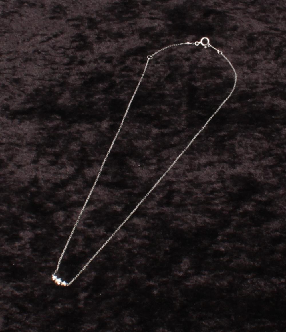 美品 ヨンドシー ネックレス Pt850 ダイヤ レディース 4℃