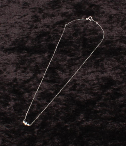 美品 ヨンドシー ネックレス Pt850 ダイヤ レディース 4℃