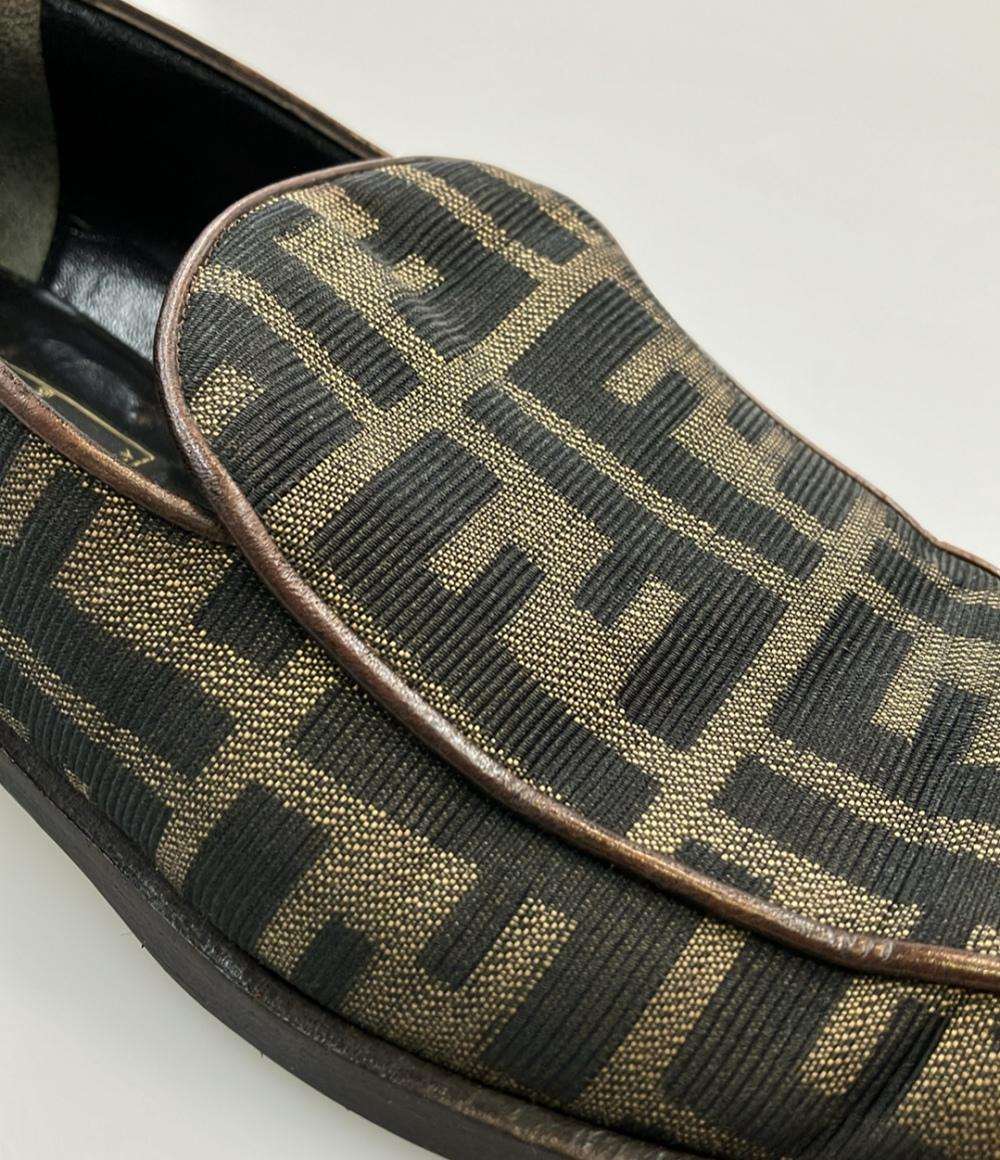 FENDI ローファー ズッカ柄 レディース SIZE 38 1/2 (25.5cm) フェンディ