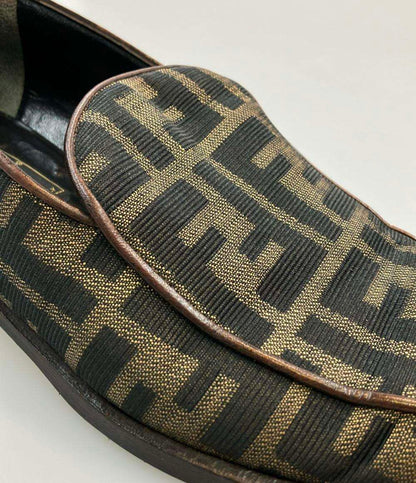 FENDI ローファー ズッカ柄 レディース SIZE 38 1/2 (25.5cm) フェンディ