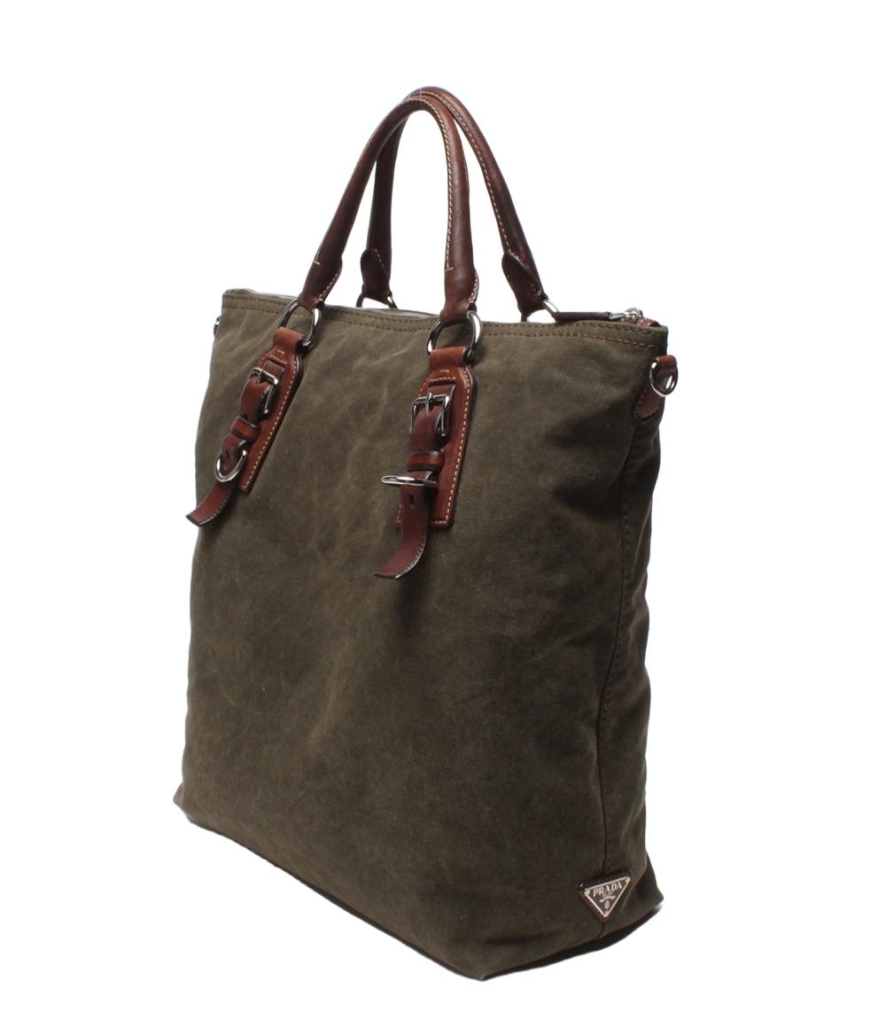 プラダ 2WAY トートバッグ ショルダーバッグ 斜め掛け メンズ PRADA