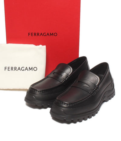 美品 FERRAGAMO ローファー ガンチーニ メンズ SIZE 7 フェラガモ