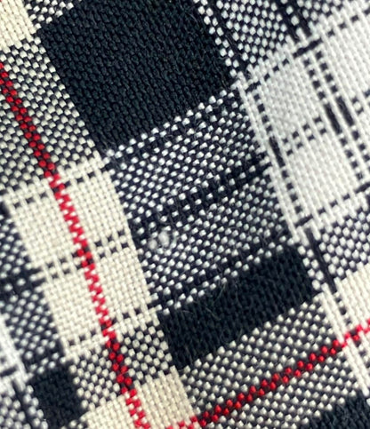 CELINE 長袖 チェック柄クロップドシャツ 2C02C792X レディース SIZE 34 (XS) セリーヌ