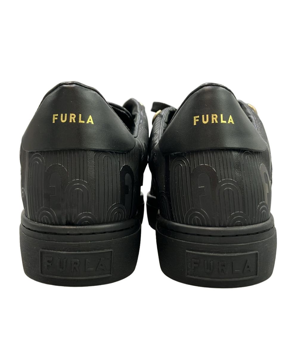 美品 Furla ローカットスニーカー HIKAIA LOW LACE-UP SNEAKER レディース SIZE 38 (25cm) フルラ