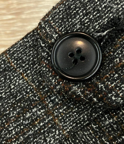 TAGLIATORE セットアップ パンツスーツ チェック柄 グレー×ブラウン トラッド＆ベーシック メンズ SIZE 50R (L) タリアトーレ