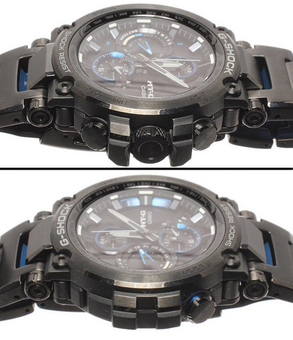 CASIO 腕時計 Bluetooth 電波ソーラー MT-G G-SHOCK ソーラー ブラック MTG-B1000 メンズ カシオ