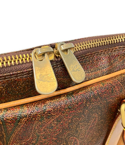 ETRO ブリーフケース ビジネスバッグ ペイズリー柄 メンズ エトロ
