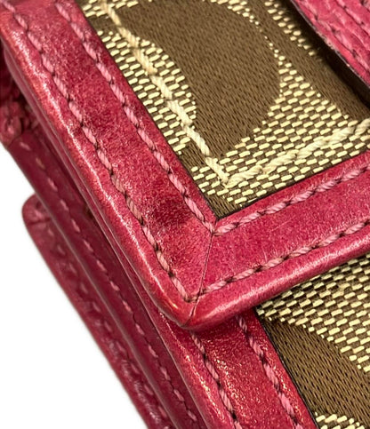 コーチ 二つ折り財布 シグネチャー レディース COACH