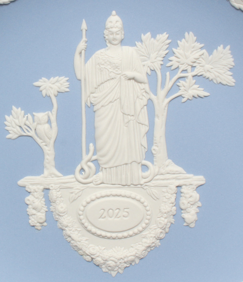 美品 WEDGWOOD イヤープレート 飾り皿 17cm 2025 ウェッジウッド