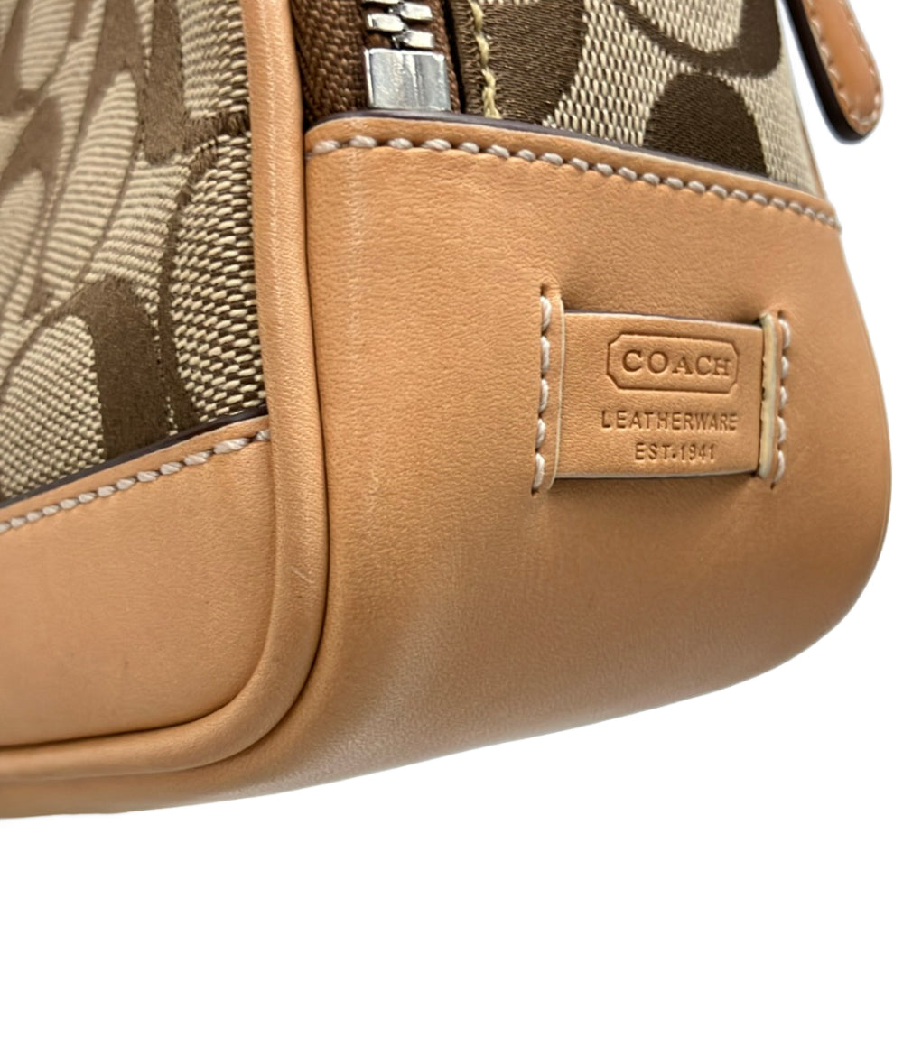 美品 COACH ハンドバッグ シグネチャー レディース コーチ
