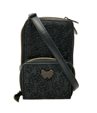 ANNA SUI スマホショルダーバッグ じゃばら式 レディース アナスイ