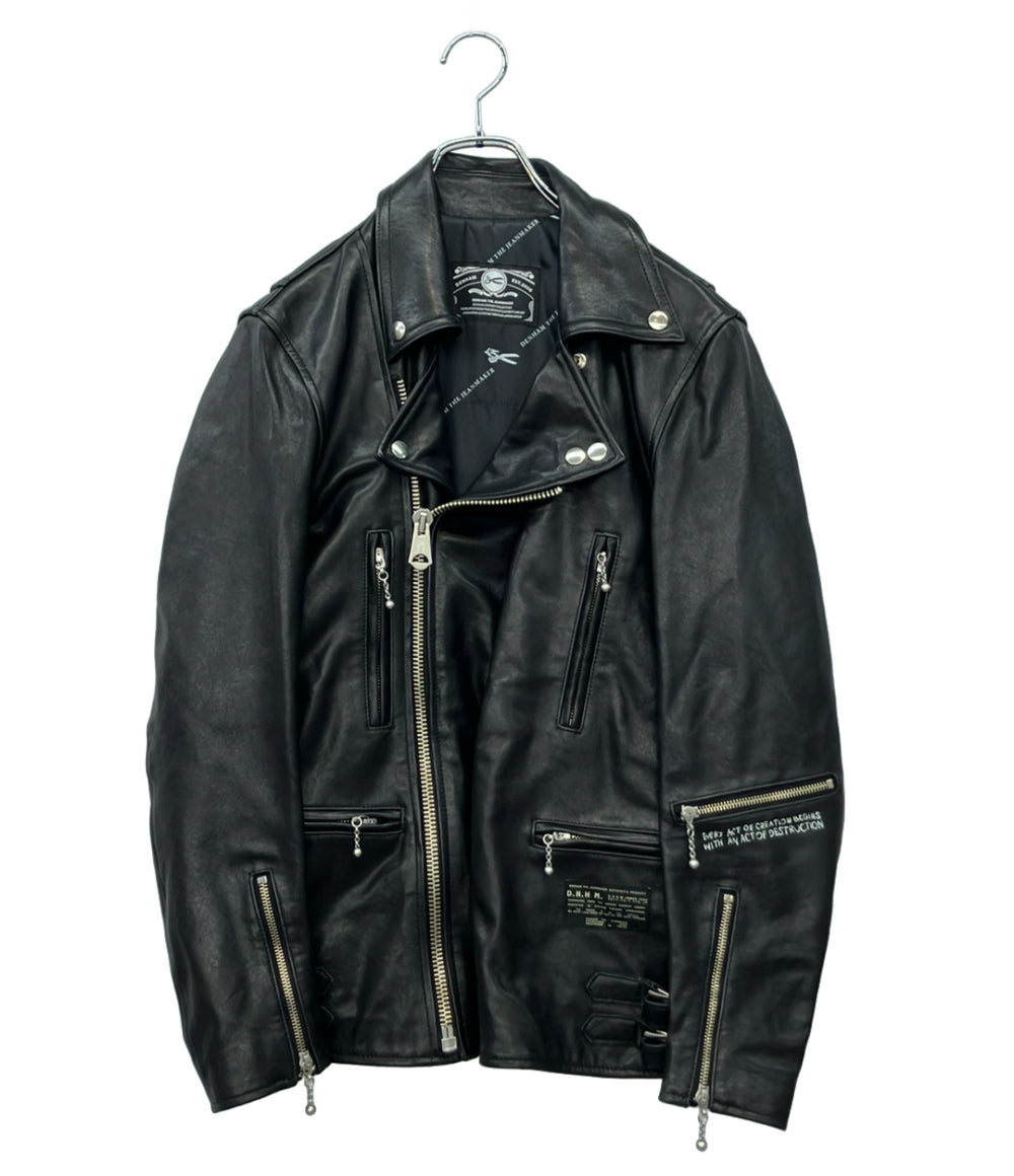 DENHAM ライダースジャケット27211-2-25001 DOUBLE RIDERS WNL 27211-2-25001 メンズ SIZE S デンハム