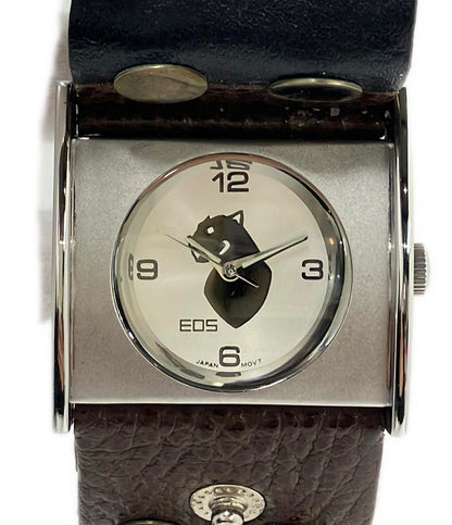 EOS 腕時計 クオーツ シルバー メンズ