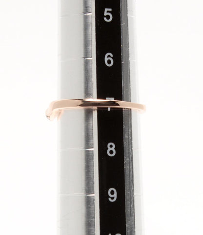 美品 ヨンドシー リング 指輪 K10 ダイヤ レディース SIZE 7号 4℃