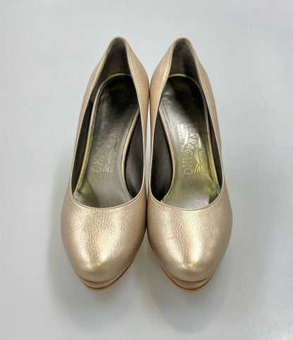 Salvatore Ferragamo パンプス レディース SIZE 6 1/2 (24cm) サルヴァトーレフェラガモ