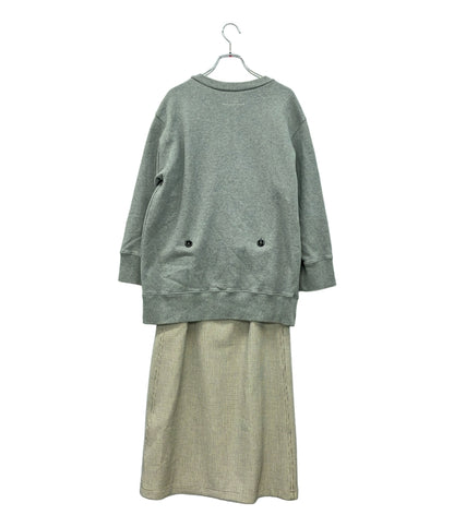 エムエムシックス メゾンマルジェラ 裏起毛 3wayドッキングワンピース レディース SIZE 38 (S) MM6 Maison Margiela