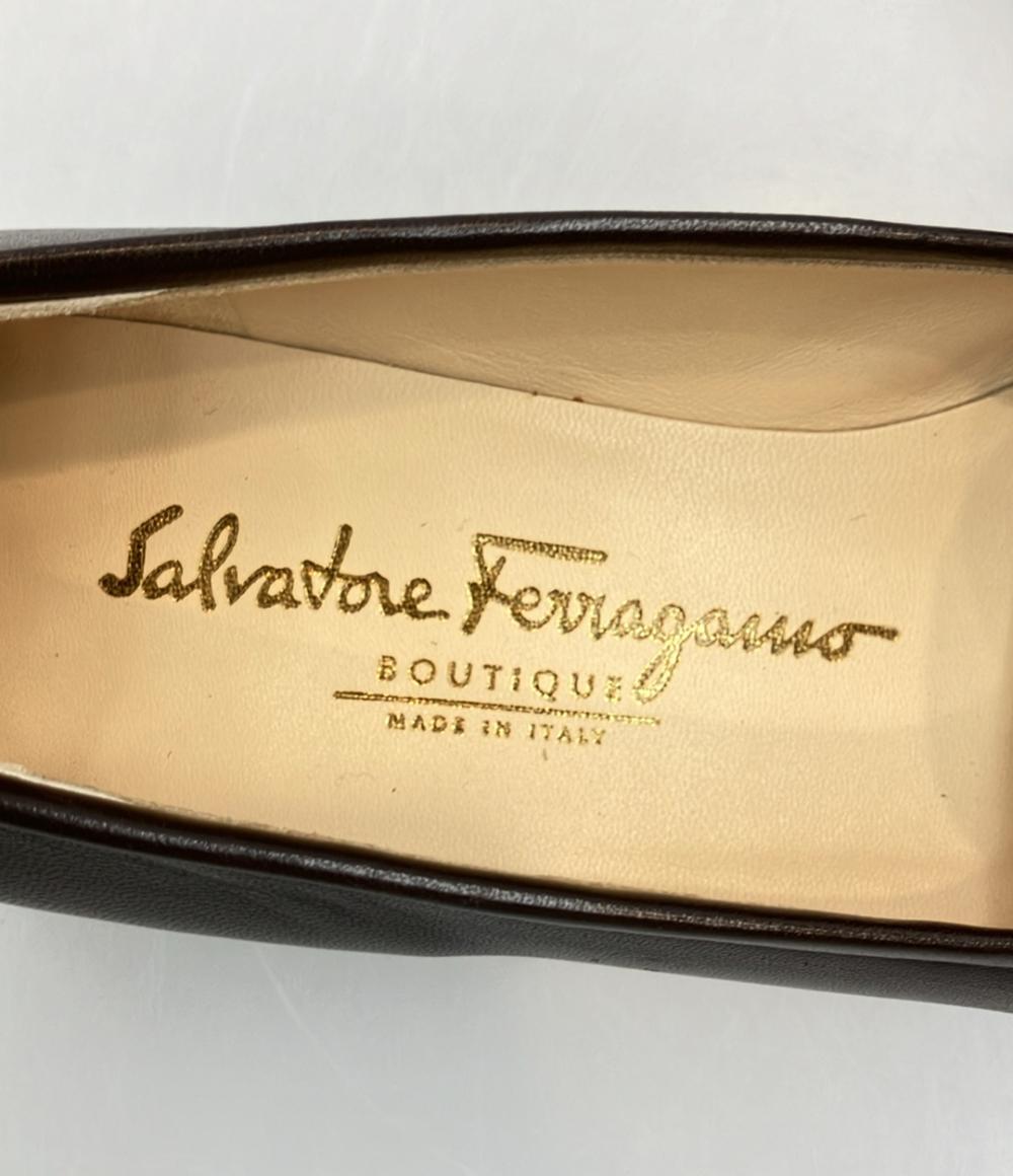 サルヴァトーレフェラガモ パンプス ガンチーニ レディース SIZE 7 1/2 B (XL) Salvatore Ferragamo