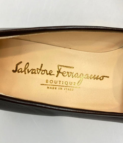サルヴァトーレフェラガモ パンプス ガンチーニ レディース SIZE 7 1/2 B (XL) Salvatore Ferragamo