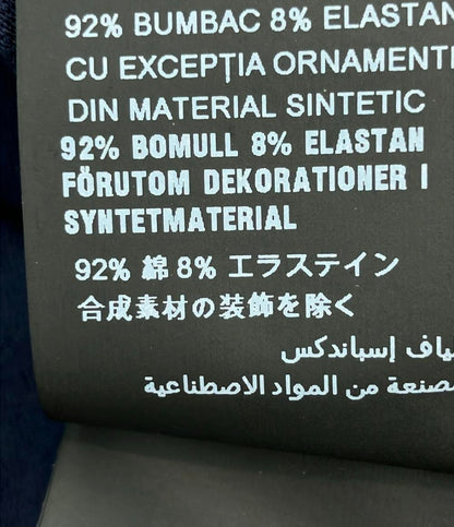 プラダ ラバーロゴ ナイロンポケットVネックTシャツ メンズ SIZE S PRADA