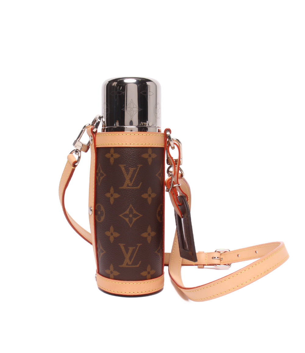 LOUIS VUITTON 水筒 ステンレスボトル付き ボトルホルダー フラスクホルダー モノグラム GI0518 レディース メンズ ルイ・ヴィトン