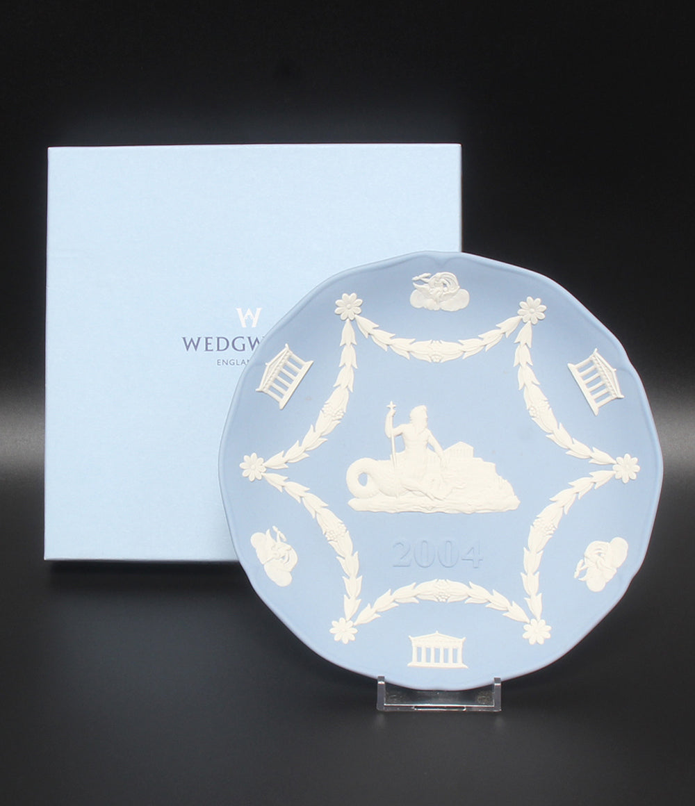 WEDGWOOD イヤープレート 飾り皿 18cm 2004 ウェッジウッド