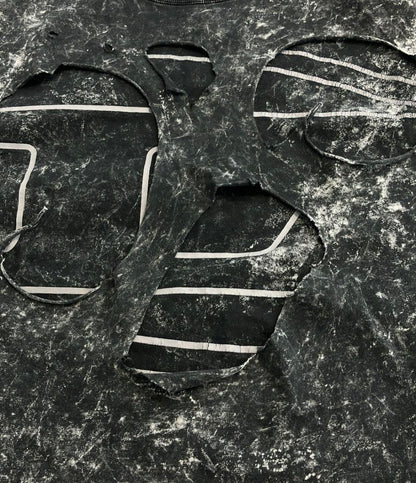 DIESEL 半袖 Tシャツ ダメージ加工 メンズ SIZE M ディーゼル