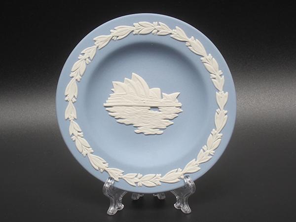ウエッジウッド ミニプレート 飾り皿 11cm ジャスパー オーストラリア オペラハウス WEDGWOOD