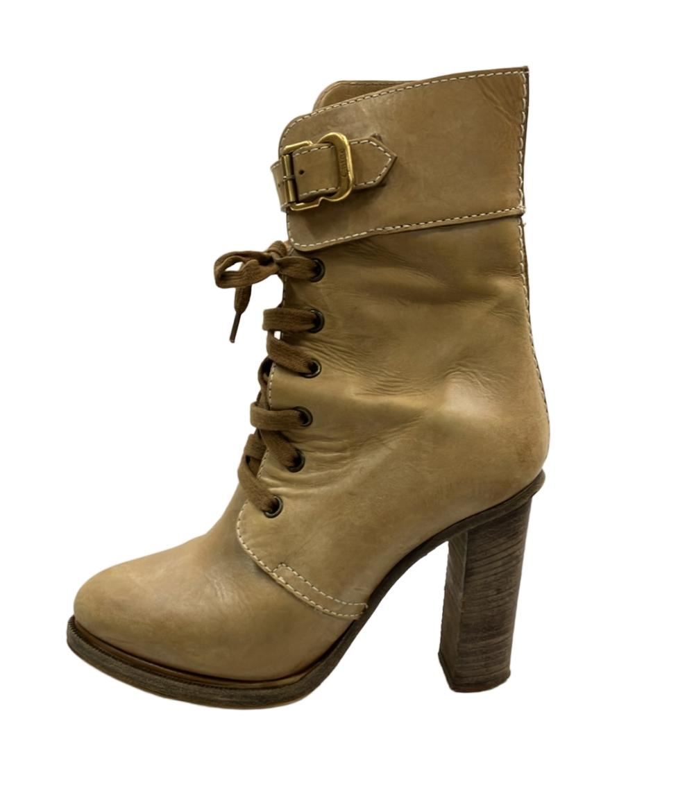 訳あり クロエ ショートブーツ レディース SIZE 35 (XS) Chloe