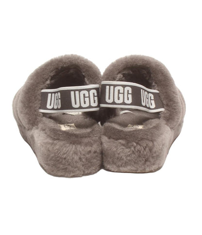 アグ サンダル フラッフ イヤー スライド グレー レディース SIZE 25 UGG