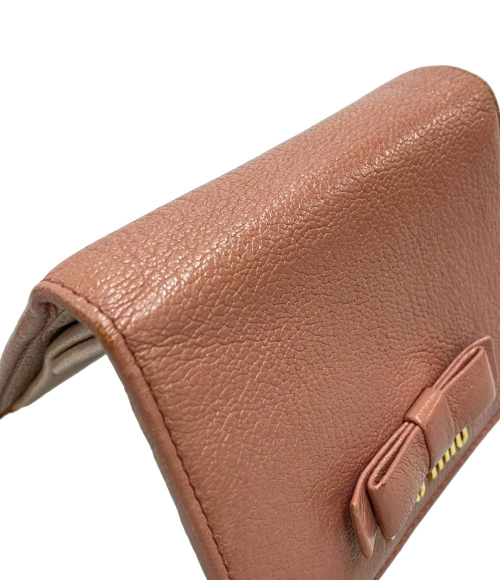 MIUMIU 二つ折り財布 レディース ミュウミュウ