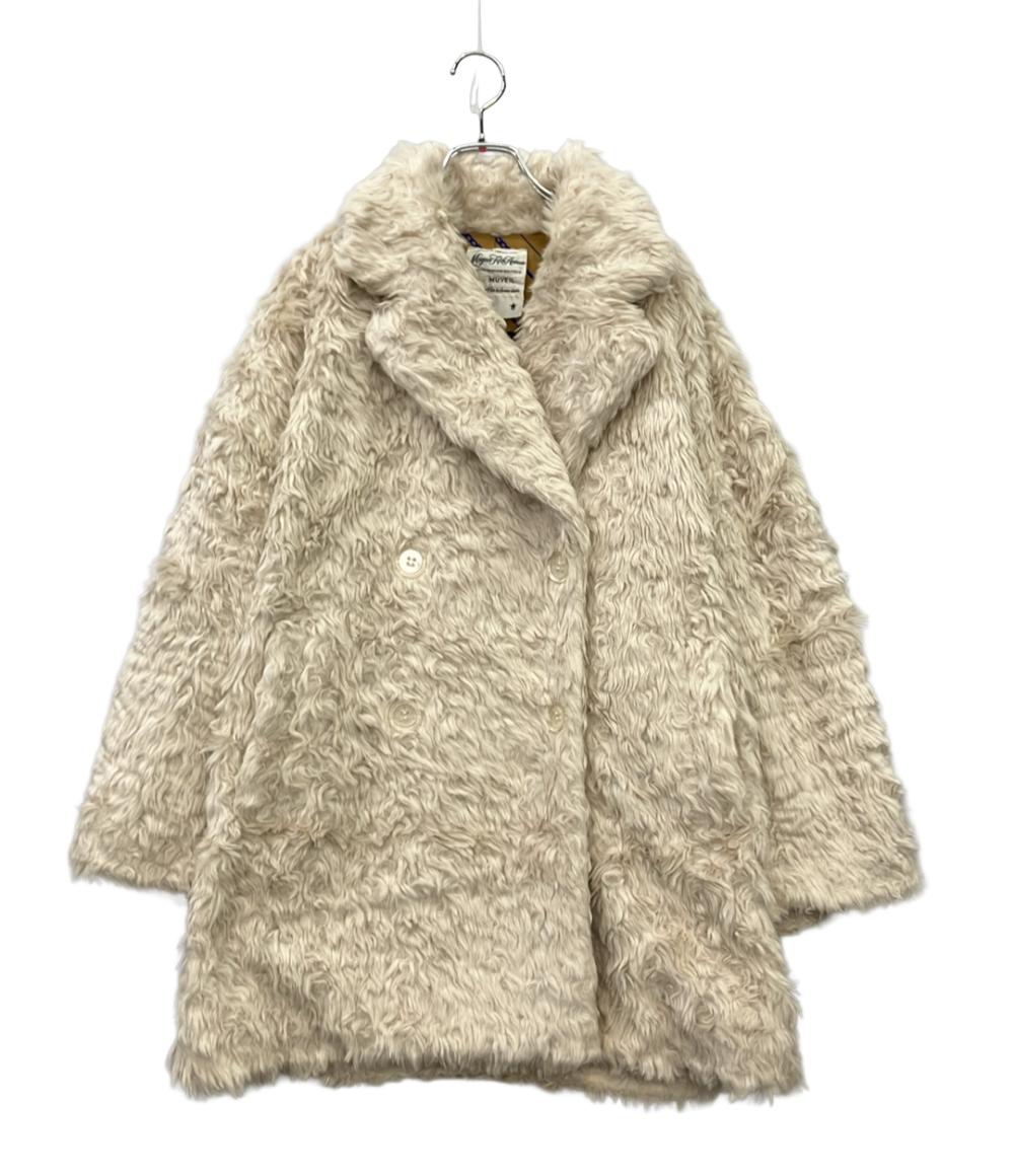 美品 MUVEIL CONVERSE TOKYO ファーコート レディース ミュベール コンバーストウキョウ